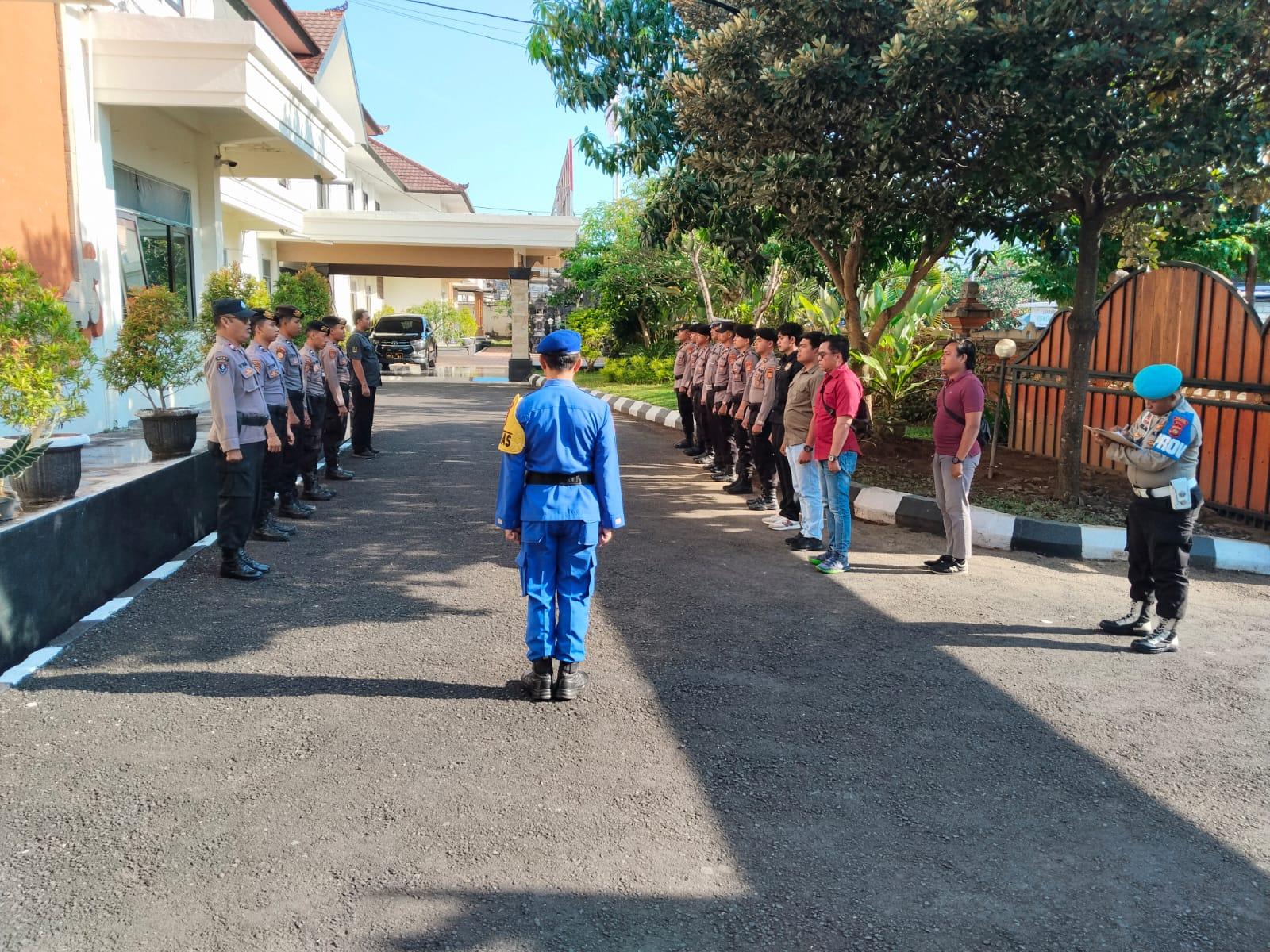  Antisipasi Pelanggaran Personil Dalam Pelaksanaan Tugas, Sat Lantas Laksanakan Serah Terima Tugas Jaga