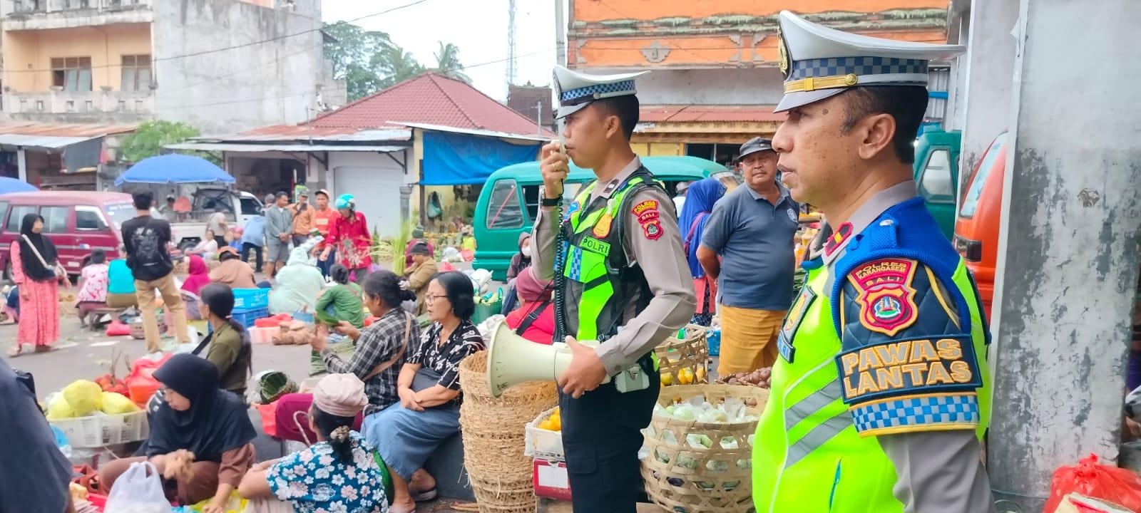 Sat Lantas Berikan Himbauan tentang Ops Ketupat Agung 2026 dalam rangka hari raya Idul Fitri 1447 H dan Hari Raya Nyepi Tahun Baru Caka 1948 di Daerah Hukum Polres Karangasem