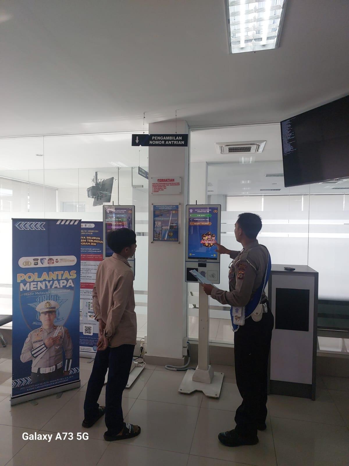 Satlantas Polres Karangasem Tingkatkan Pelayanan SIM dan Edukasi Pengendara untuk Cegah Laka Lantas