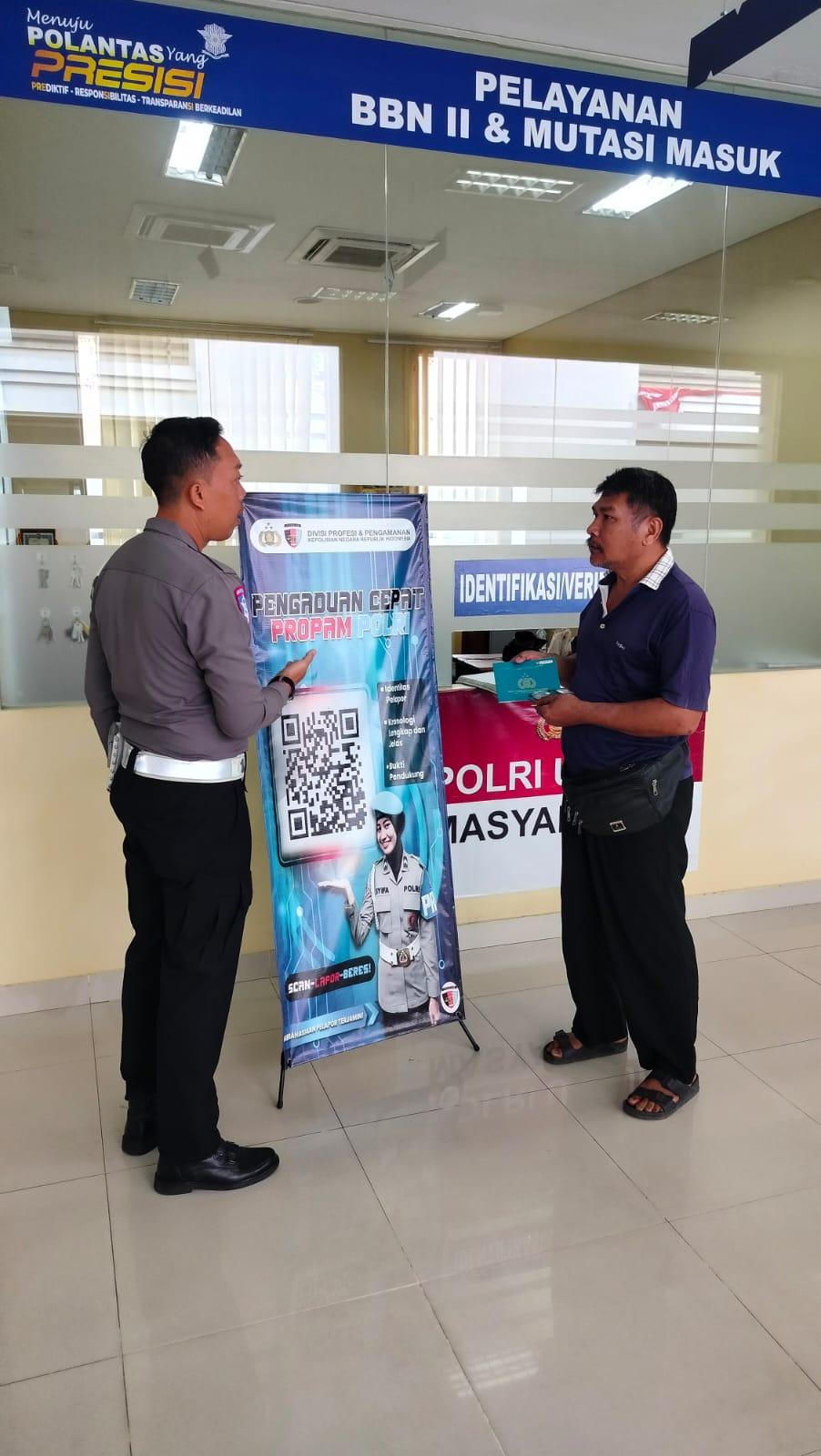 Wujudkan Pelayanan Prima, Sat Lantas Polres Karangasem Komit Berikan Kemudahan Pengurusan BPKB