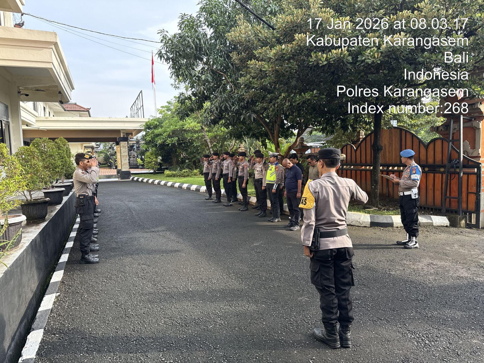  Antisipasi Pelanggaran Personil Dalam Pelaksanaan Tugas, Sat Lantas Laksanakan Serah Terima Tugas Jaga