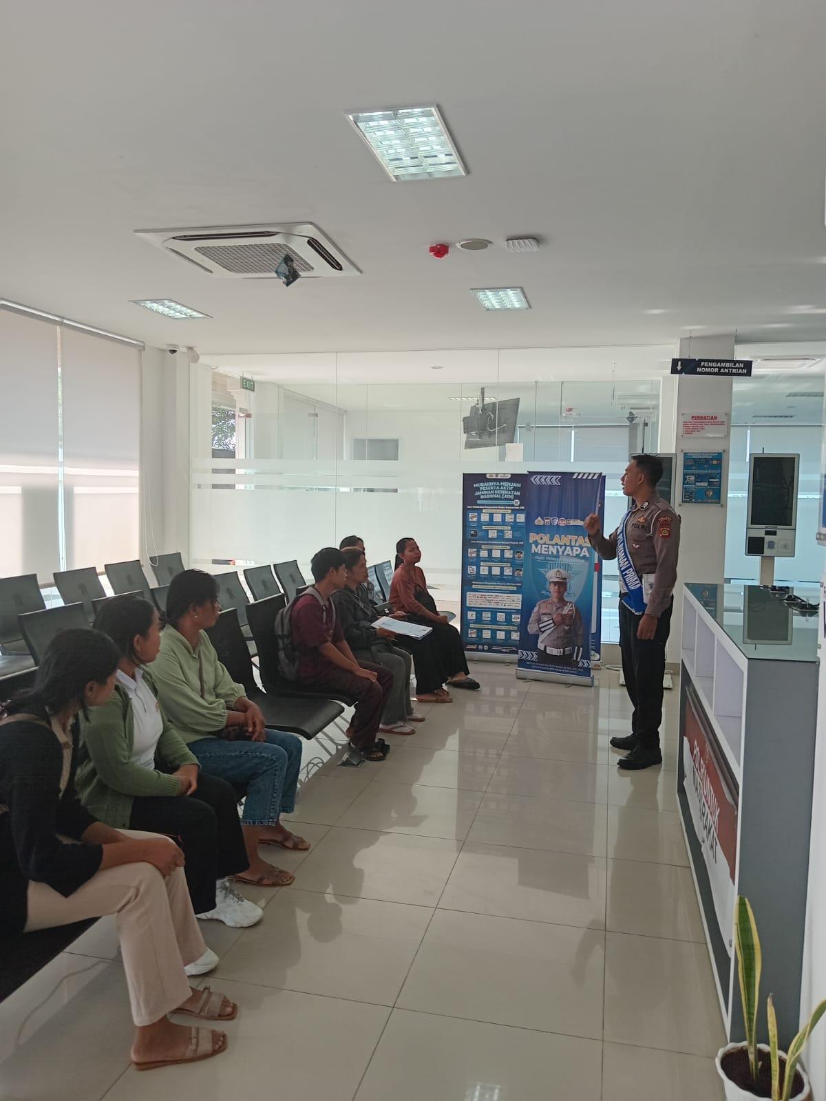 Satlantas Polres Karangasem Tingkatkan Pelayanan SIM dan Edukasi Pengendara untuk Cegah Laka Lantas