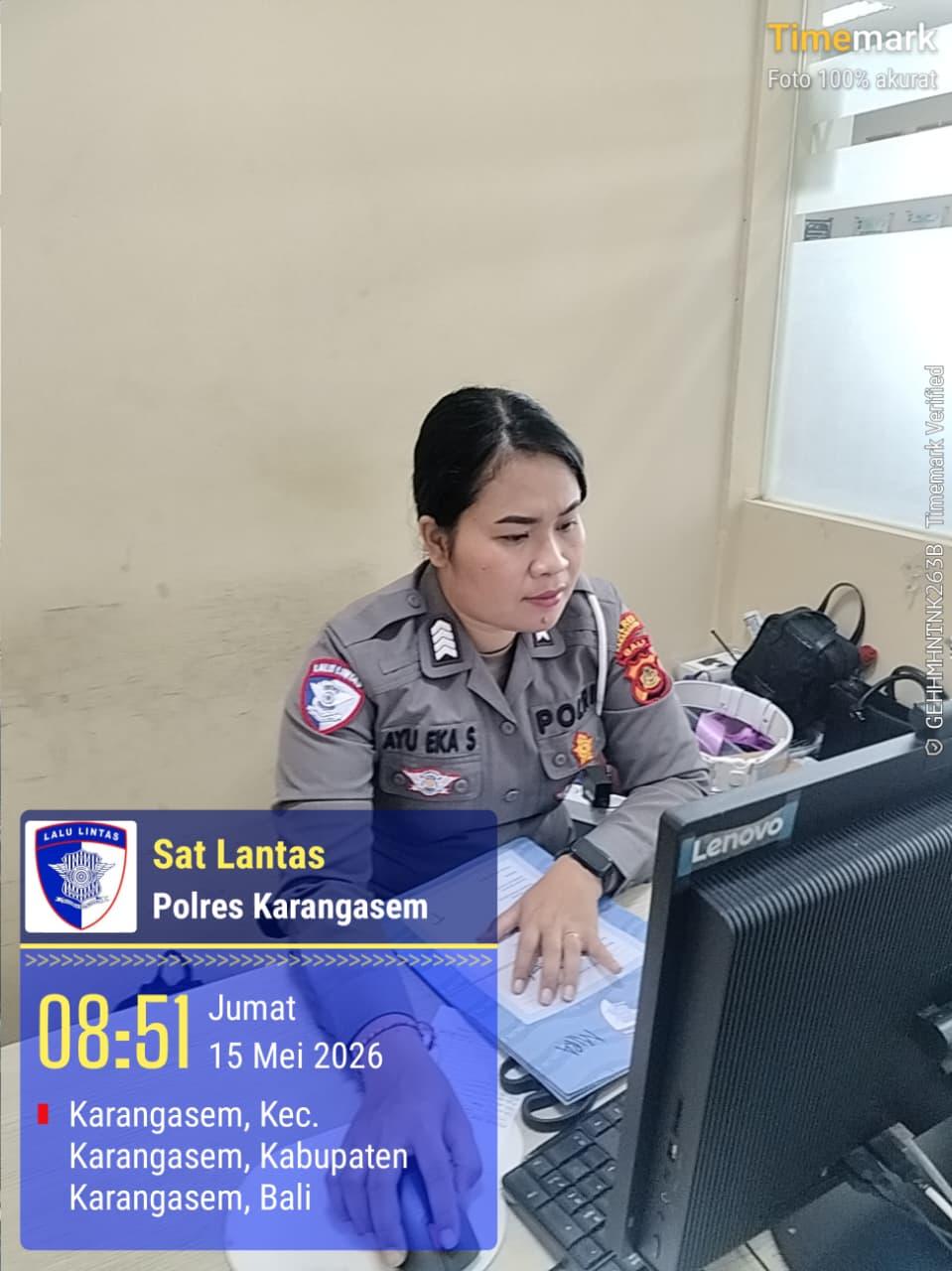 Tingkatkan Kualitas Pelayanan Publik, Proses Pelayanan BPKB Polres Karangasem Semakin Cepat dan Transparan