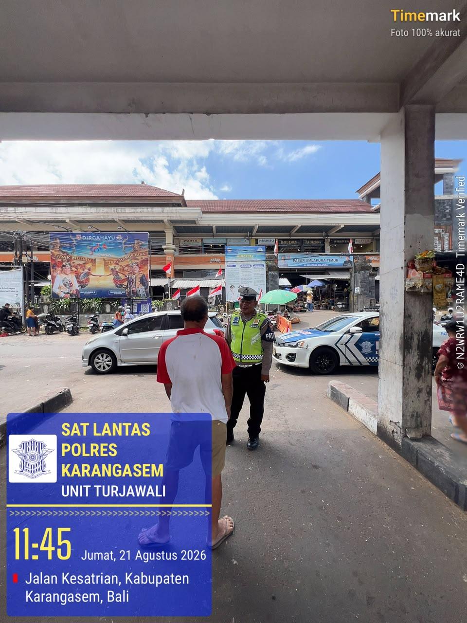 Sasar Sopir Angkot, Satlantas Laksanakan Patroli Dialogis di Jalan Kesatriaan 