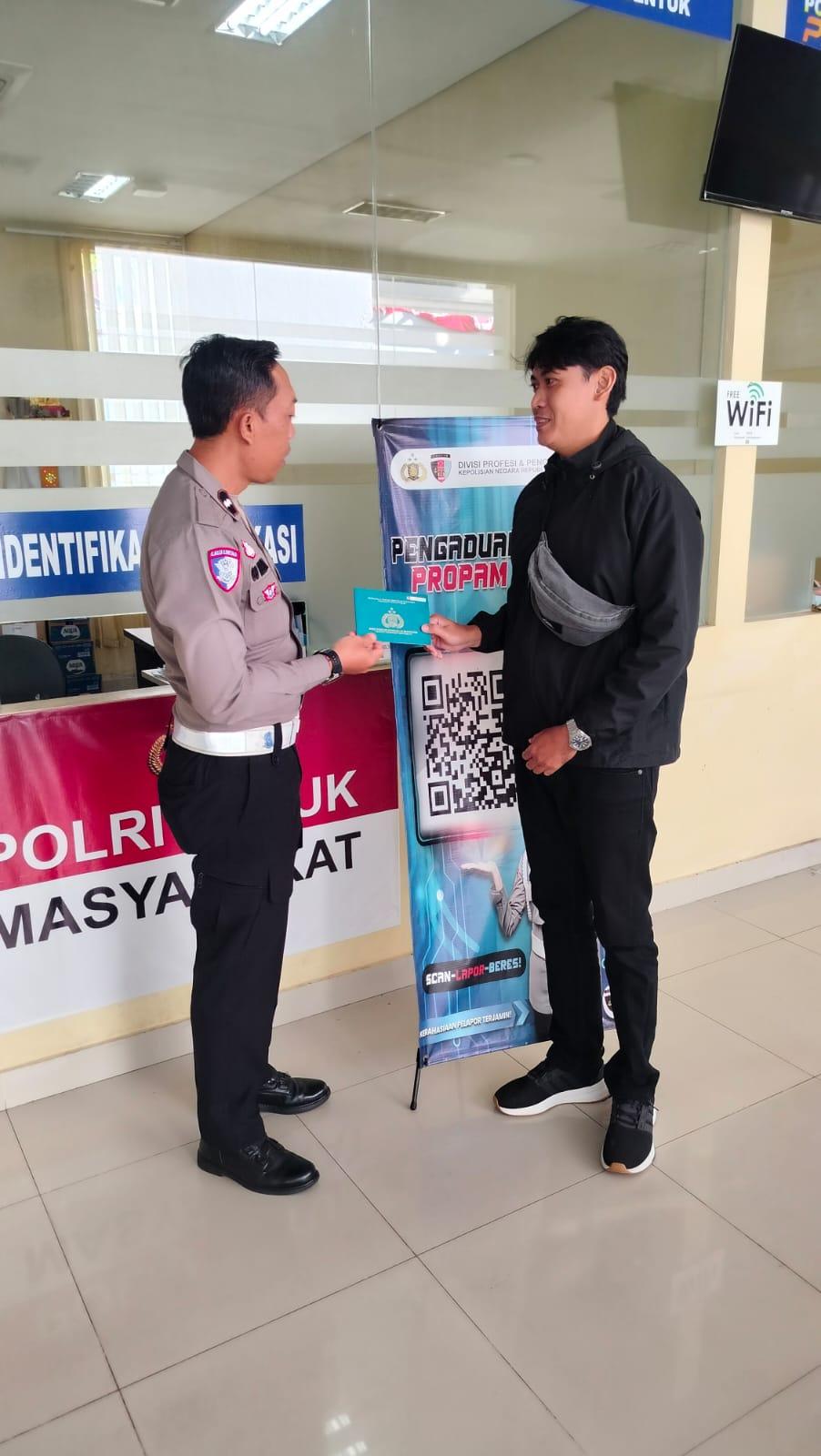 Wujudkan Pelayanan Prima, Sat Lantas Polres Karangasem Komit Berikan Kemudahan Pengurusan BPKB