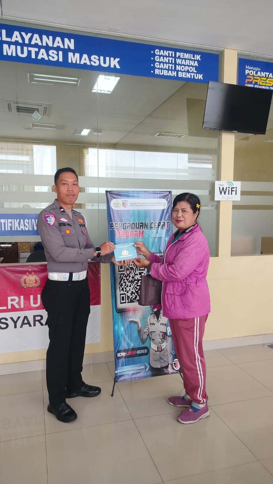 Tingkatkan Kualitas Pelayanan Publik, Proses Pelayanan BPKB Polres Karangasem Semakin Cepat dan Transparan