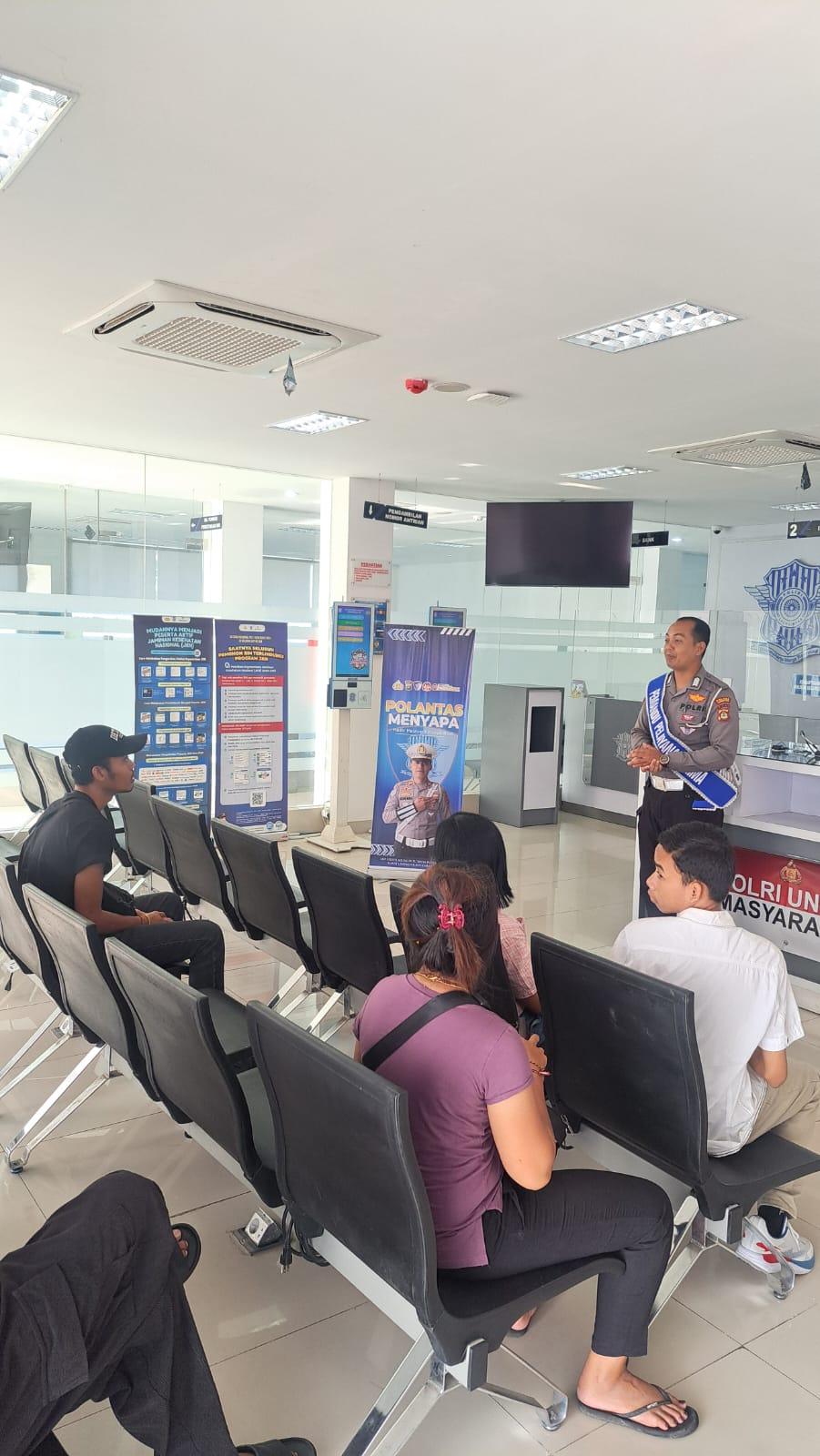 Satlantas Polres Karangasem Tingkatkan Pelayanan SIM dan Edukasi Pengendara untuk Cegah Laka Lantas