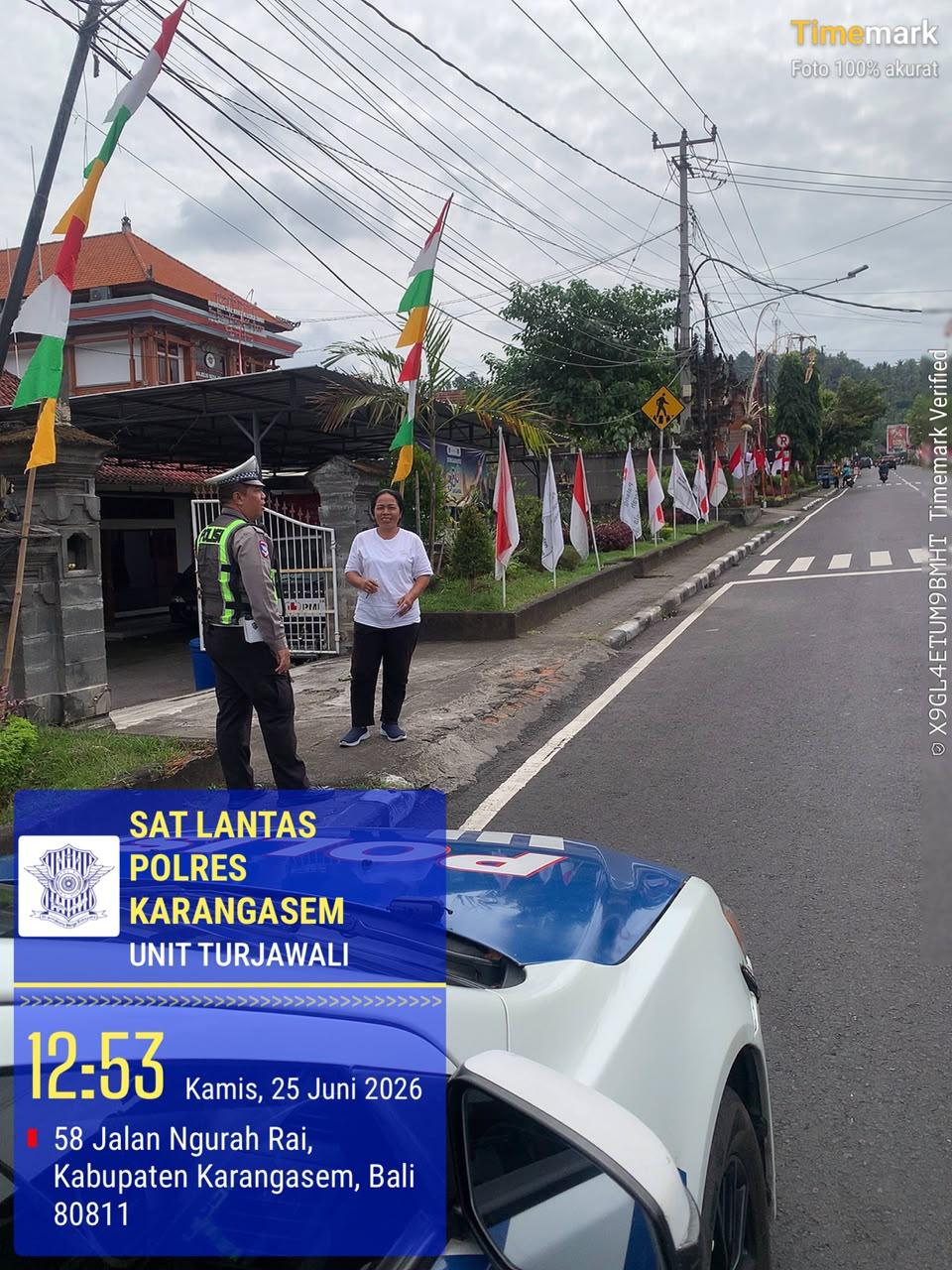Susuri Jalan Kartini, Satlantas Laksanakan Patroli Dialogis 