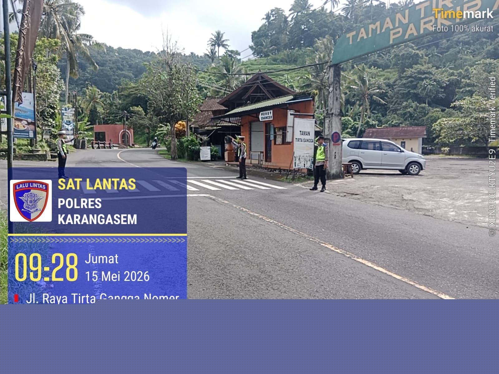 Satlantas Polres Karangasem Intensifkan Patroli Dialogis di Beat 1 Guna Cegah Laka Lantas dan Gangguan Kamtibmas   