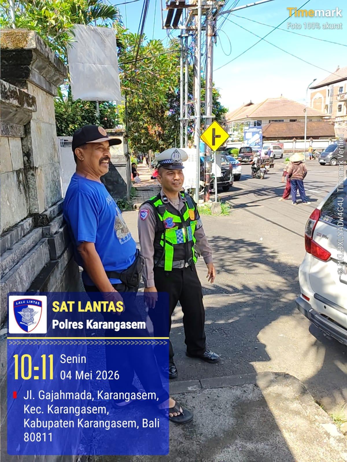 Kegiatan Rutin yang ditingkatkan,Sat Lantas Cegah Laka Lantas dan Gangguan Kamtibmas   