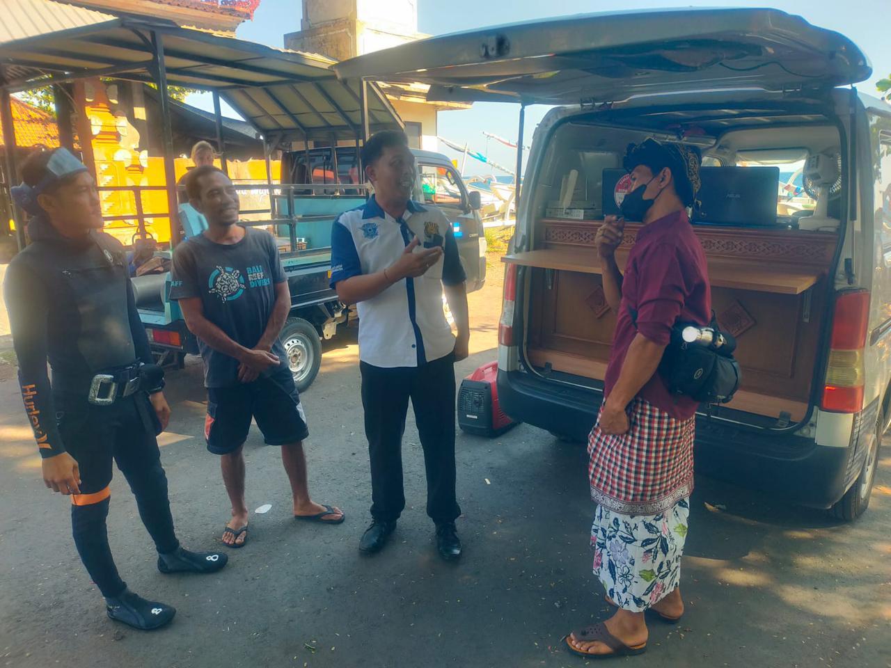  Sat Lantas Karangasem Berikan Pelayanan SAMSAT Keliling