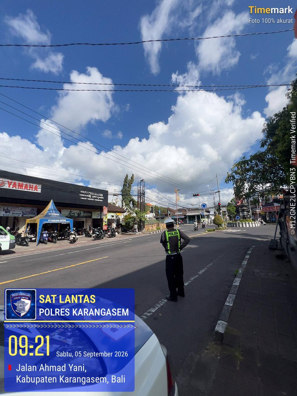 Personil Lantas Laksanakan Gatur Pagi Demi Ketertiban dan Kelancaran Arus Lalin di Ktl 1 Subagan